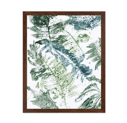 Fern Imprint Abstract