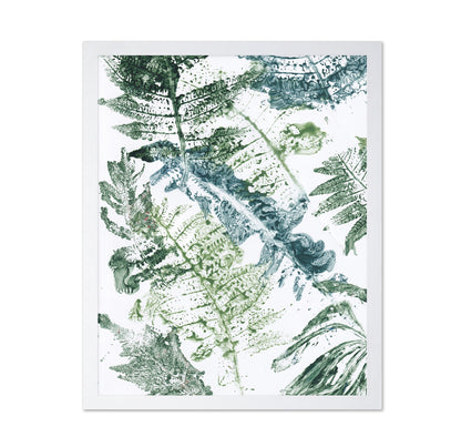Fern Imprint Abstract