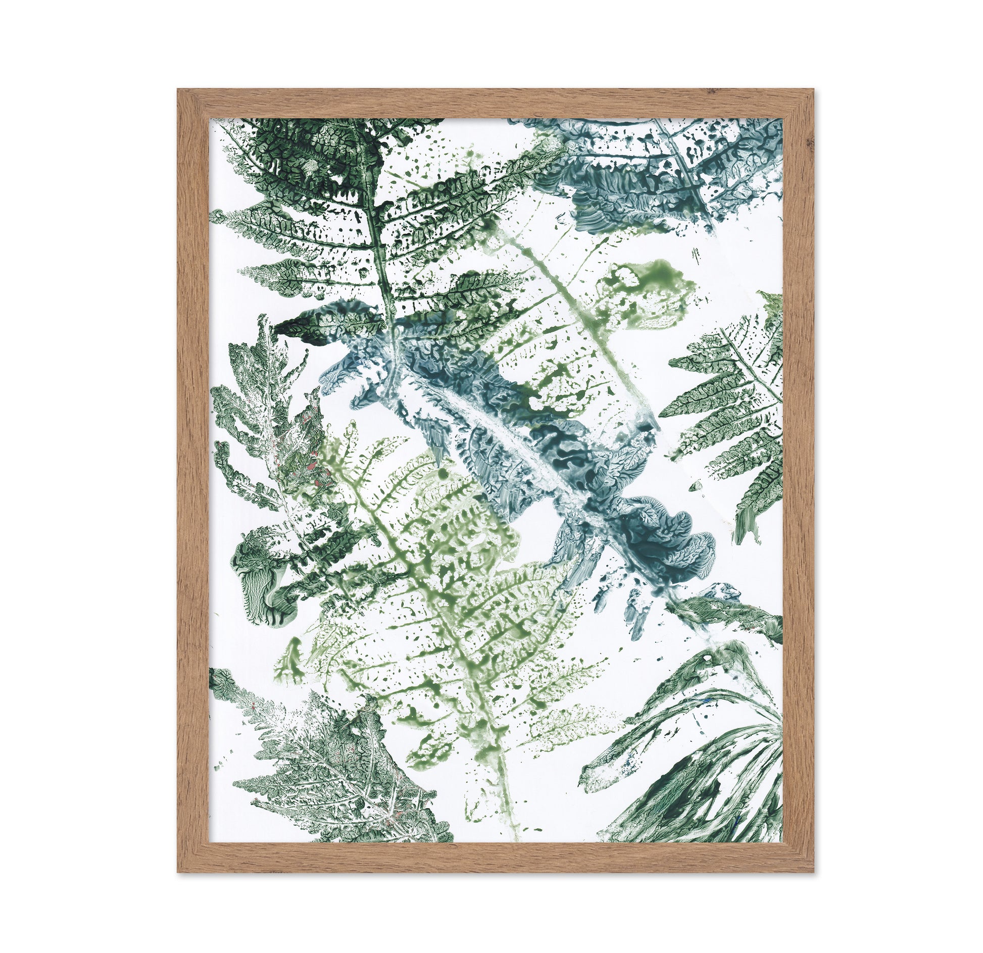 Fern Imprint Abstract
