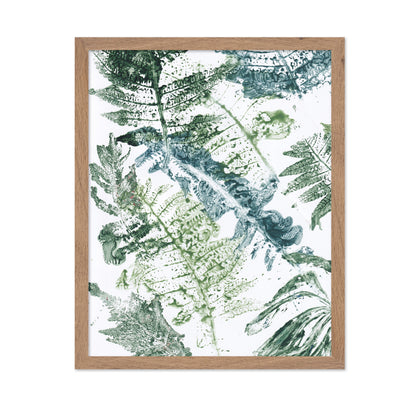 Fern Imprint Abstract