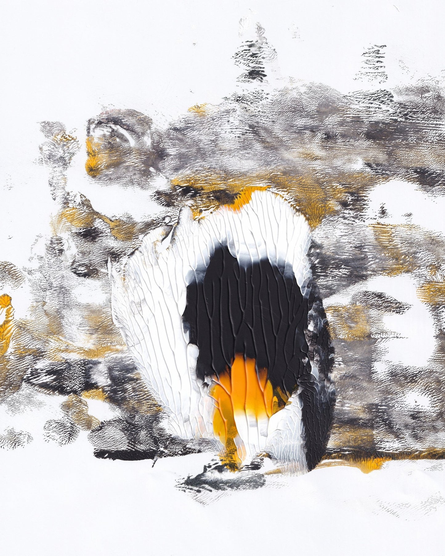 Abstract Penguin Form