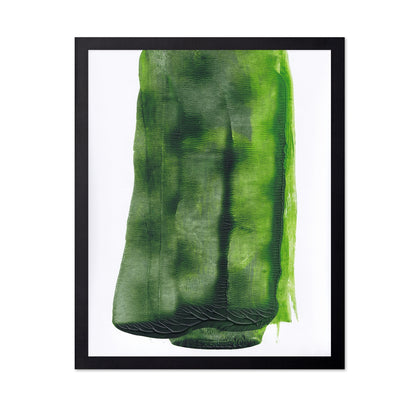 Green Textured Form