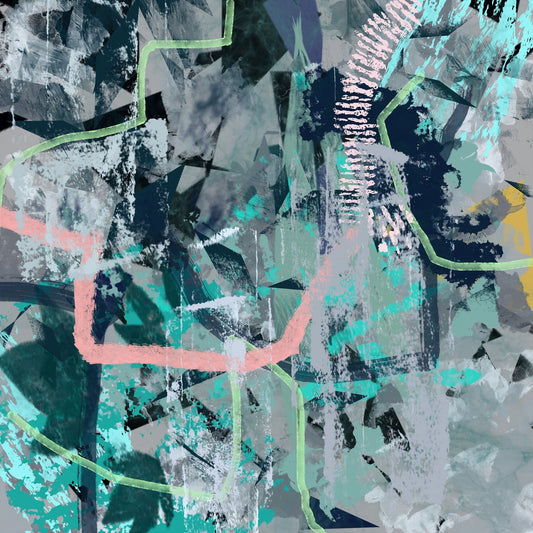 Winter Abstract Layers