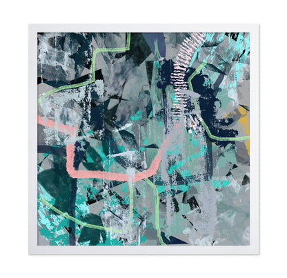 Winter Abstract Layers
