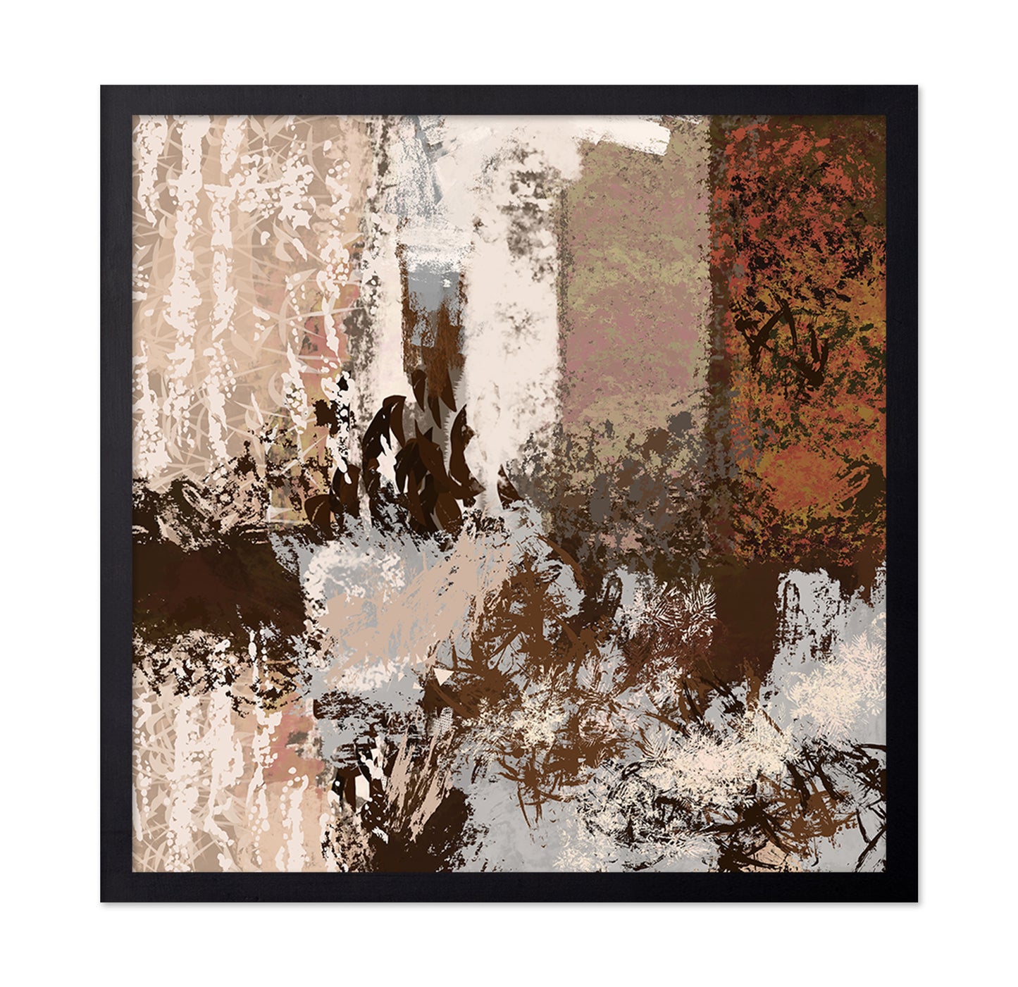 Copper Earth Layers