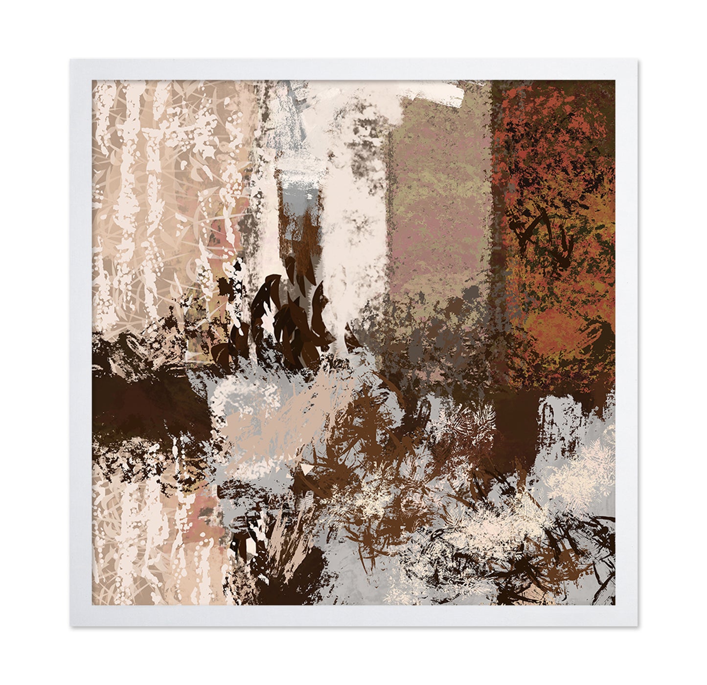 Copper Earth Layers