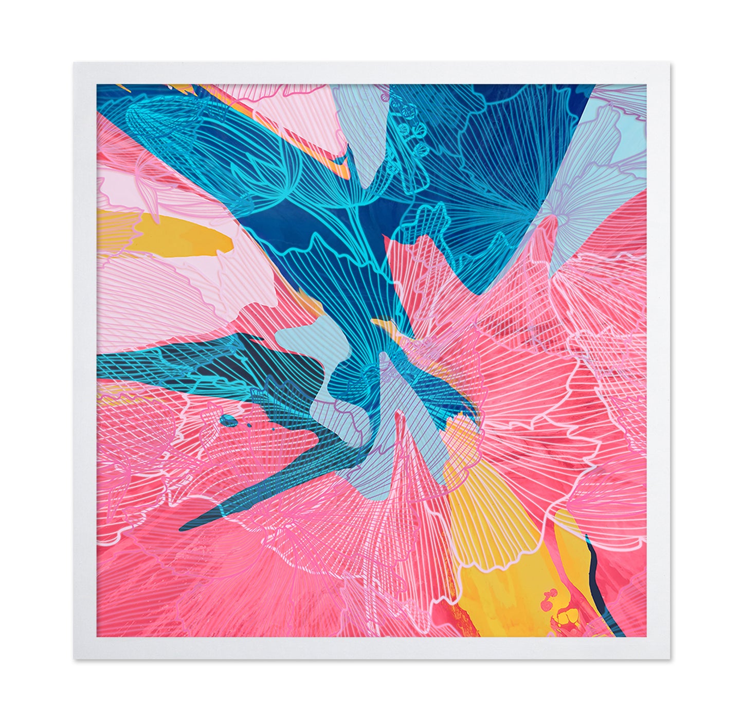 Vivid Floral Pattern