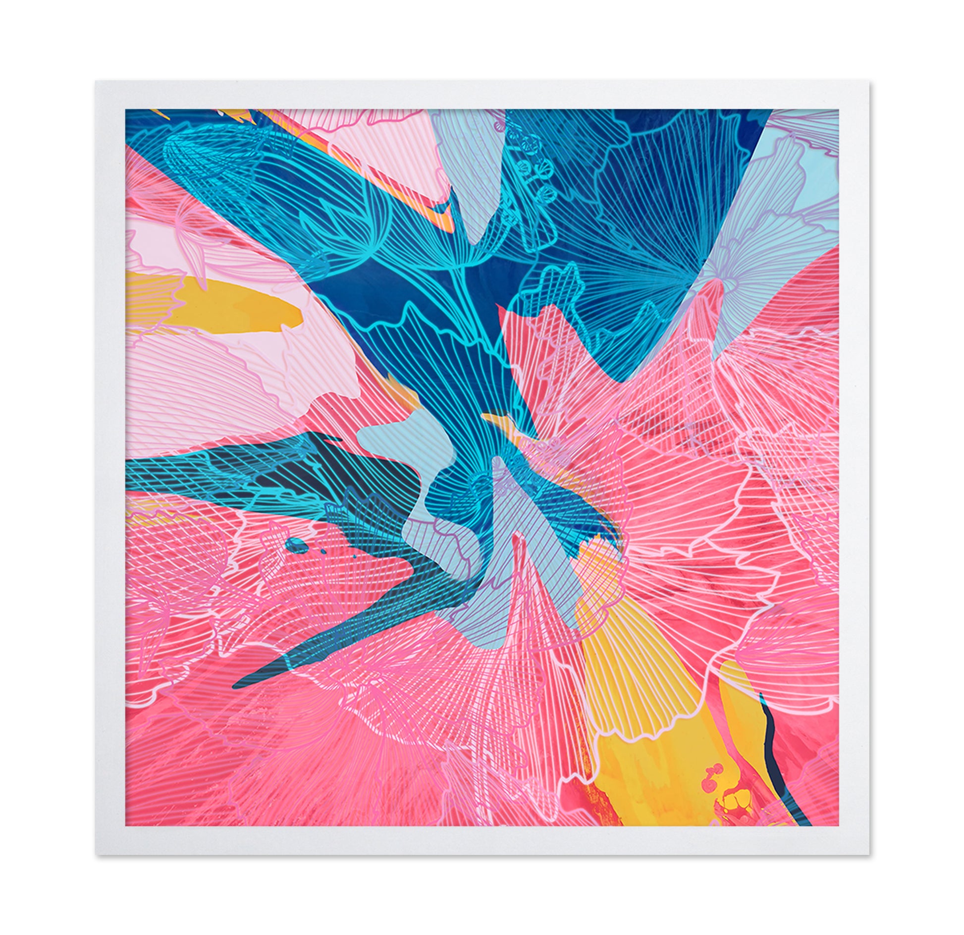 Vivid Floral Pattern