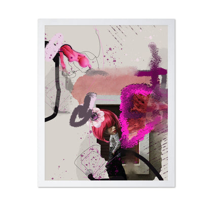 Pink Surreal Portrait