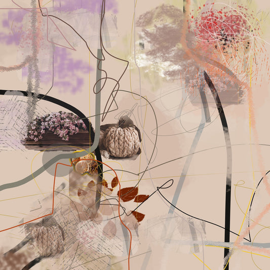 Winter Garden Collage