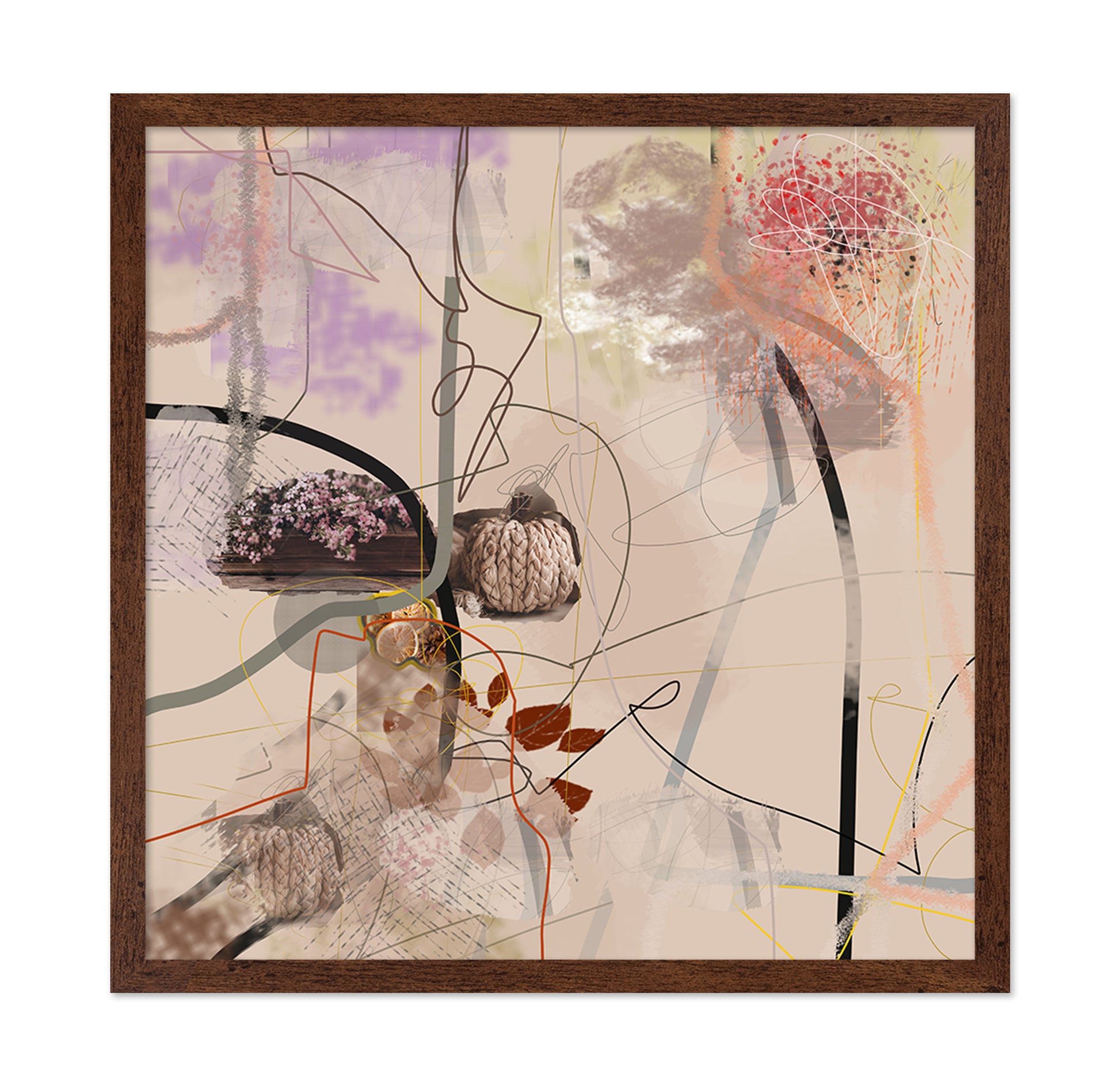 Winter Garden Collage