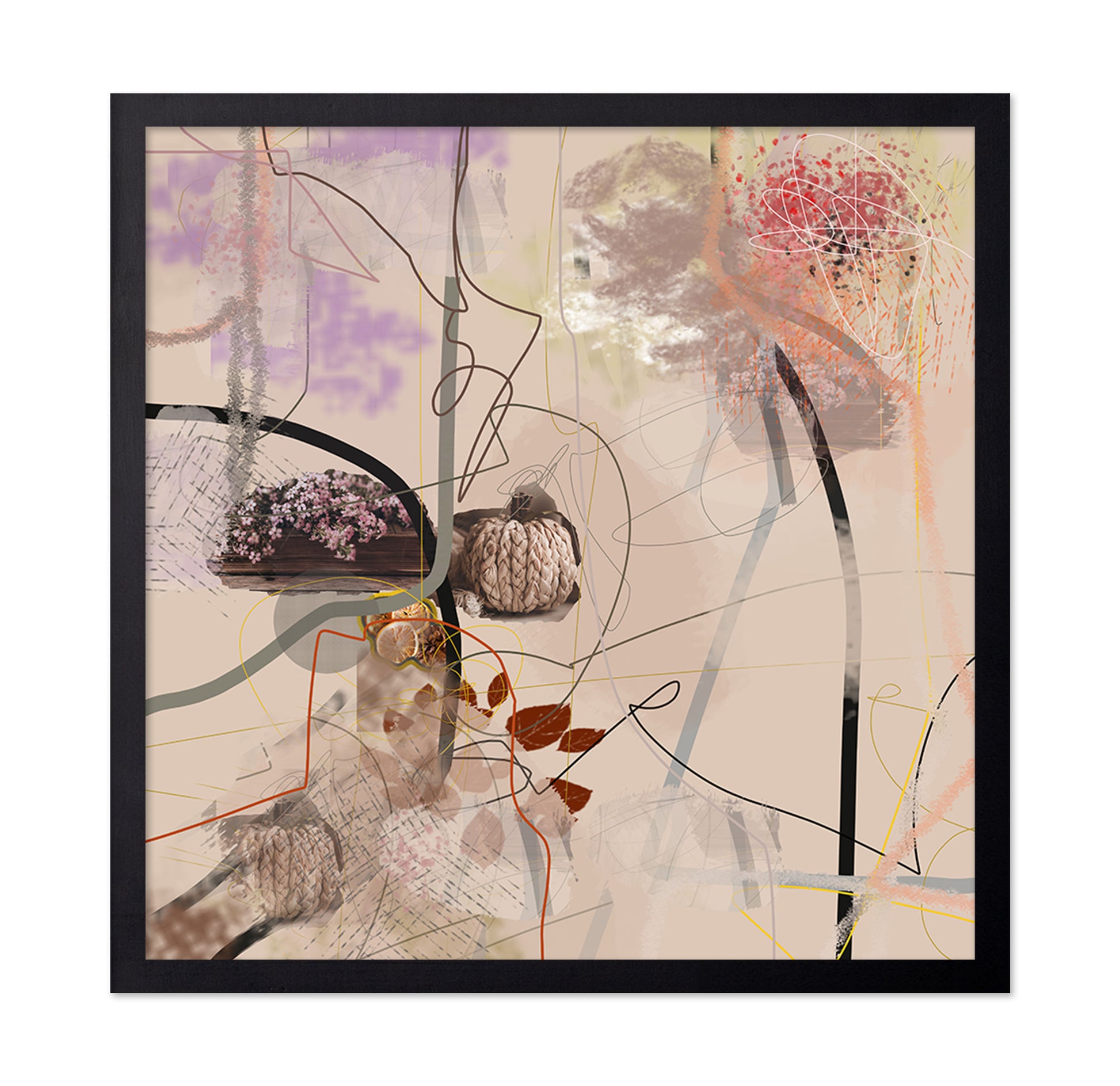 Winter Garden Collage