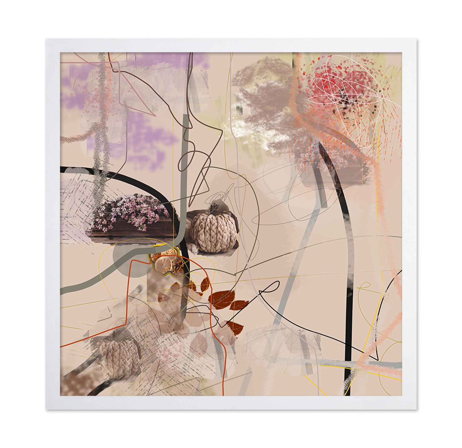 Winter Garden Collage