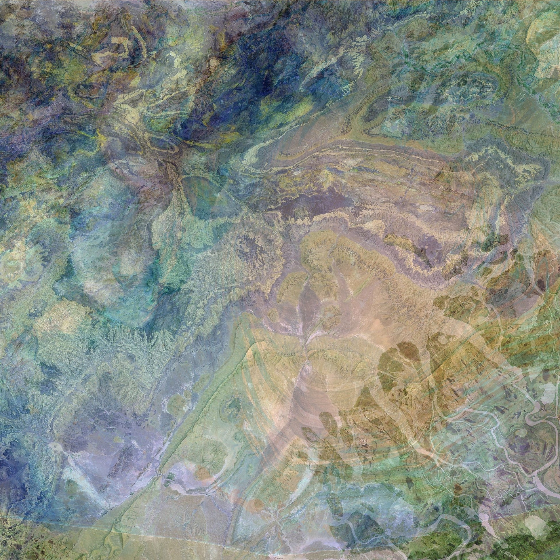 Fluorite Terrain Flow
