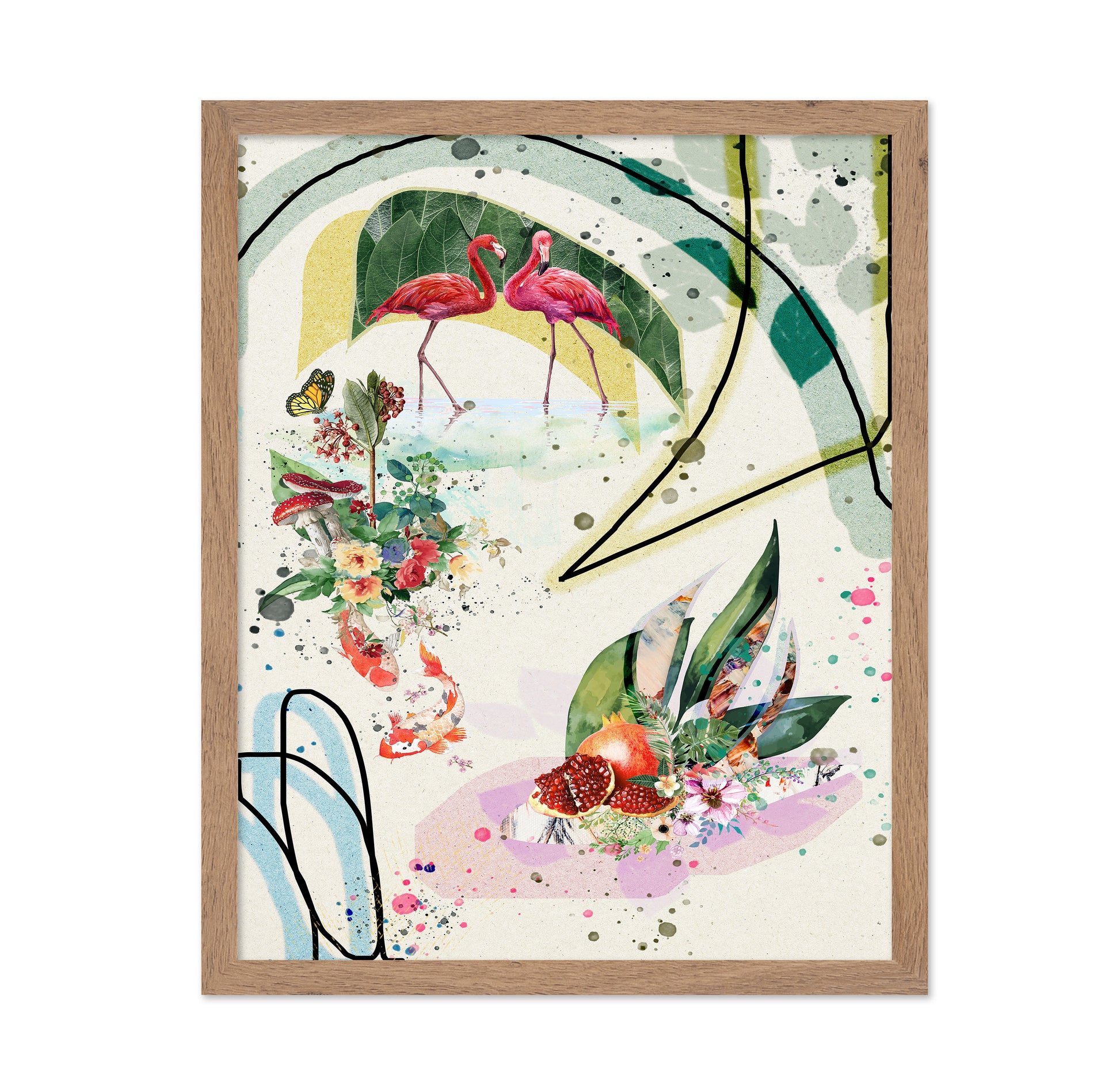 Tropical Nature Collage