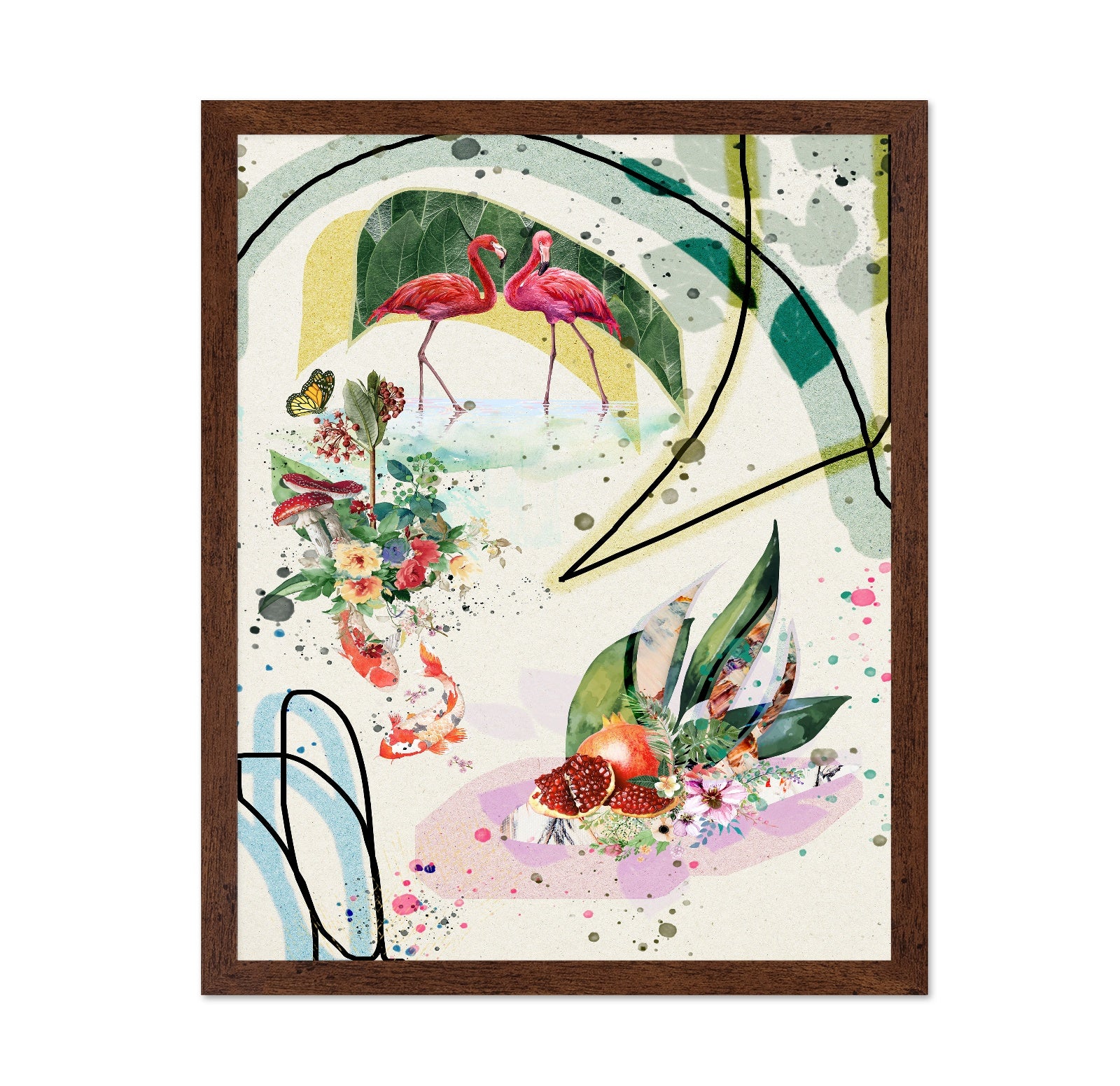 Tropical Nature Collage