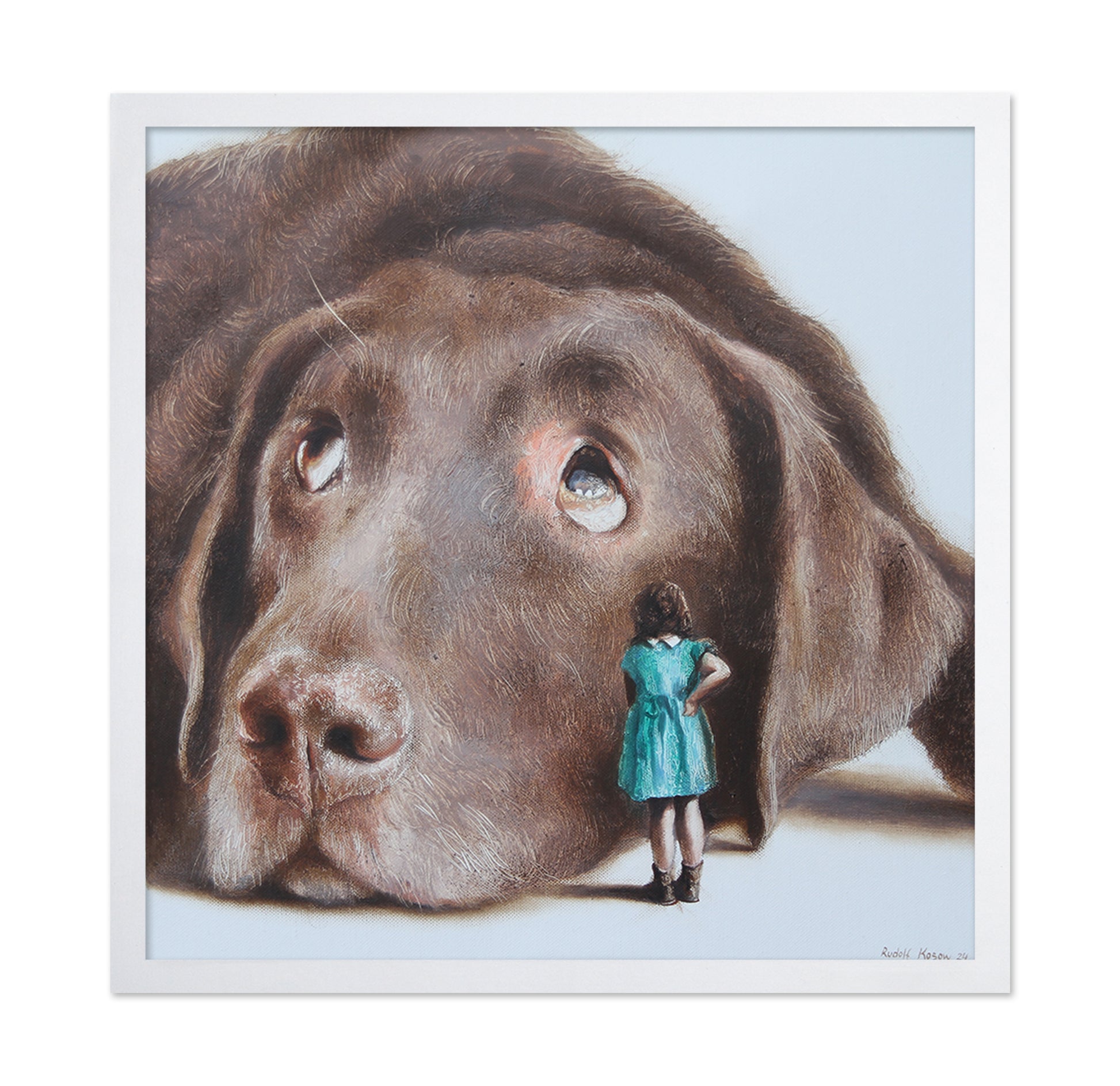 Shy Giant Pup