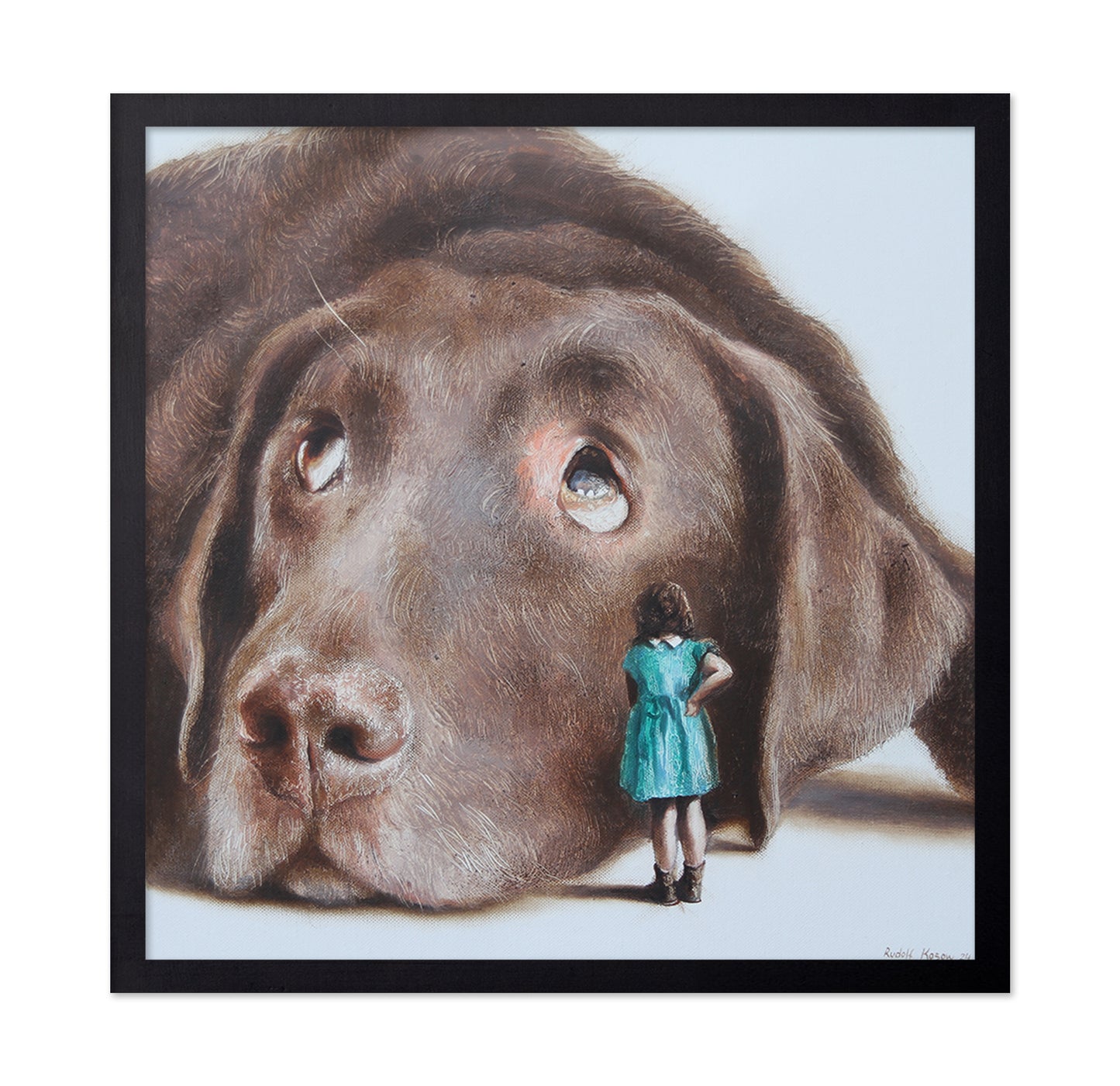Shy Giant Pup