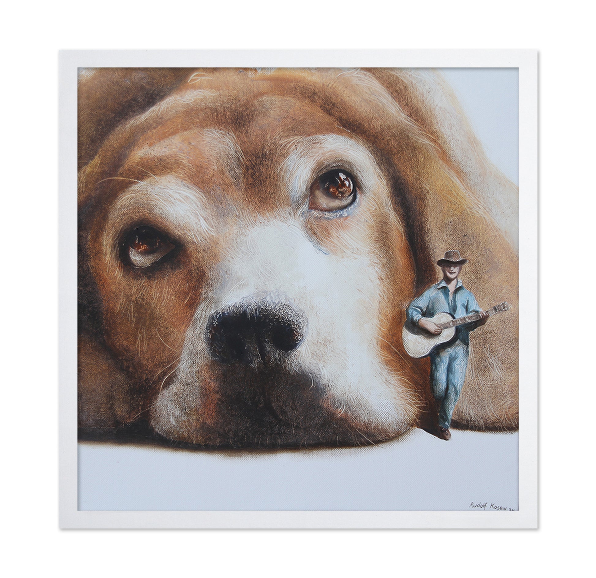 Guitar Companion Dog