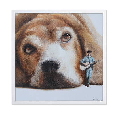 Guitar Companion Dog