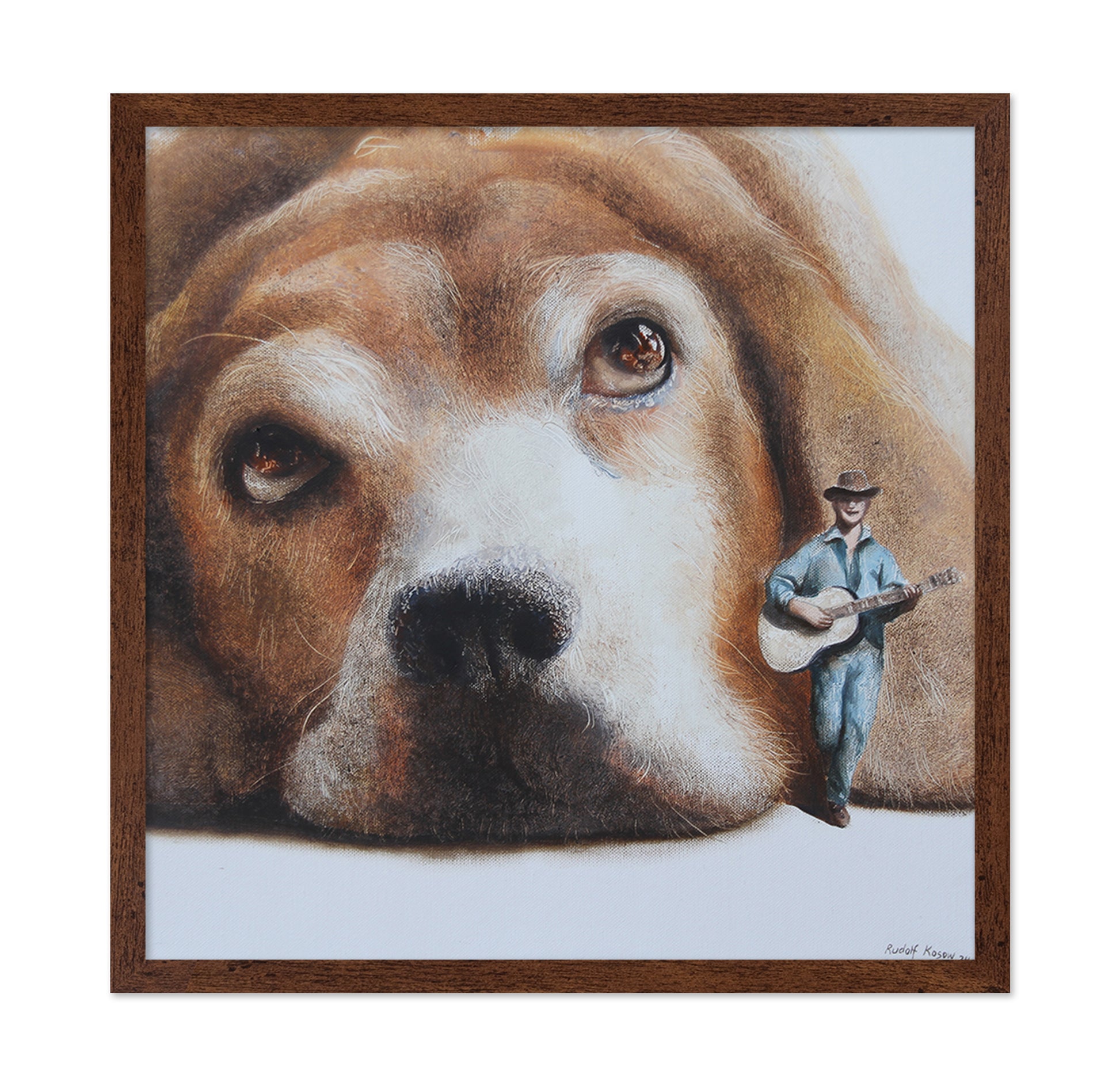 Guitar Companion Dog