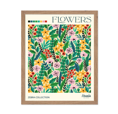 Floral Pattern Garden No1