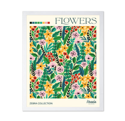 Floral Pattern Garden No1