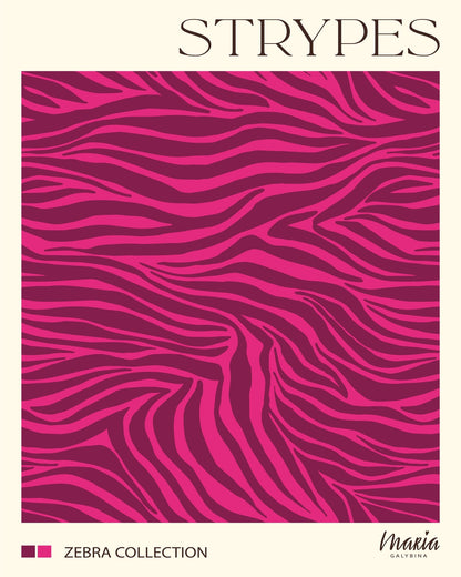 Pink Zebra Pattern