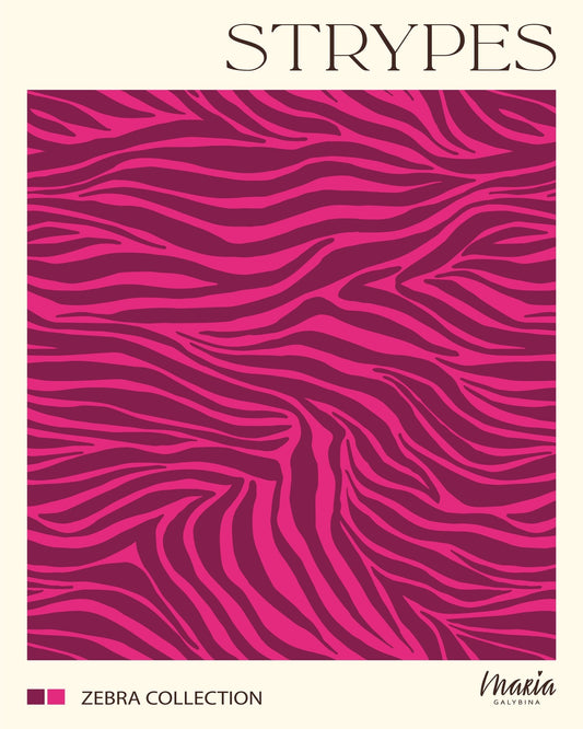Pink Zebra Pattern