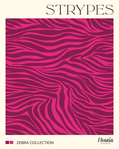 Pink Zebra Pattern
