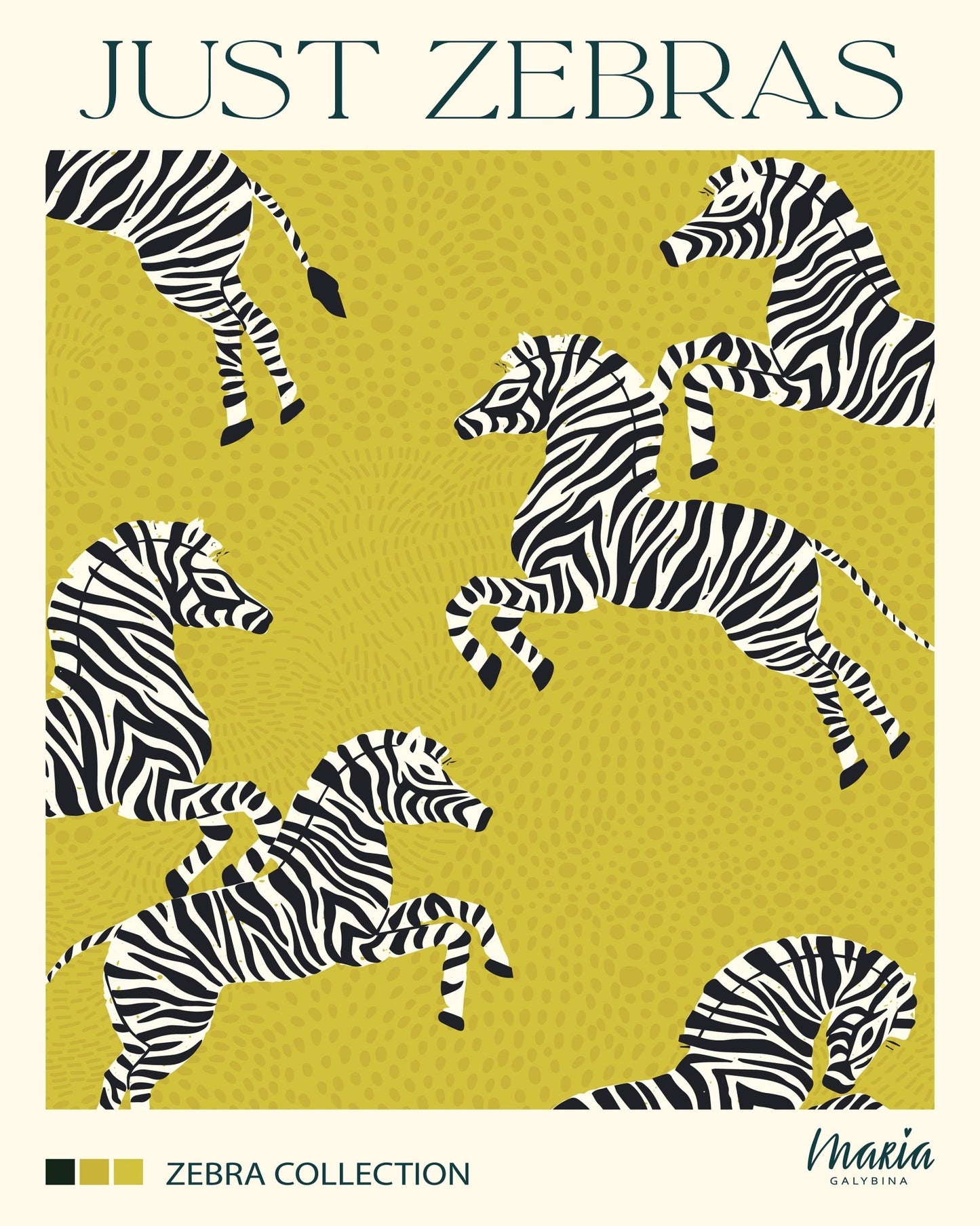 Yellow Zebra Parade