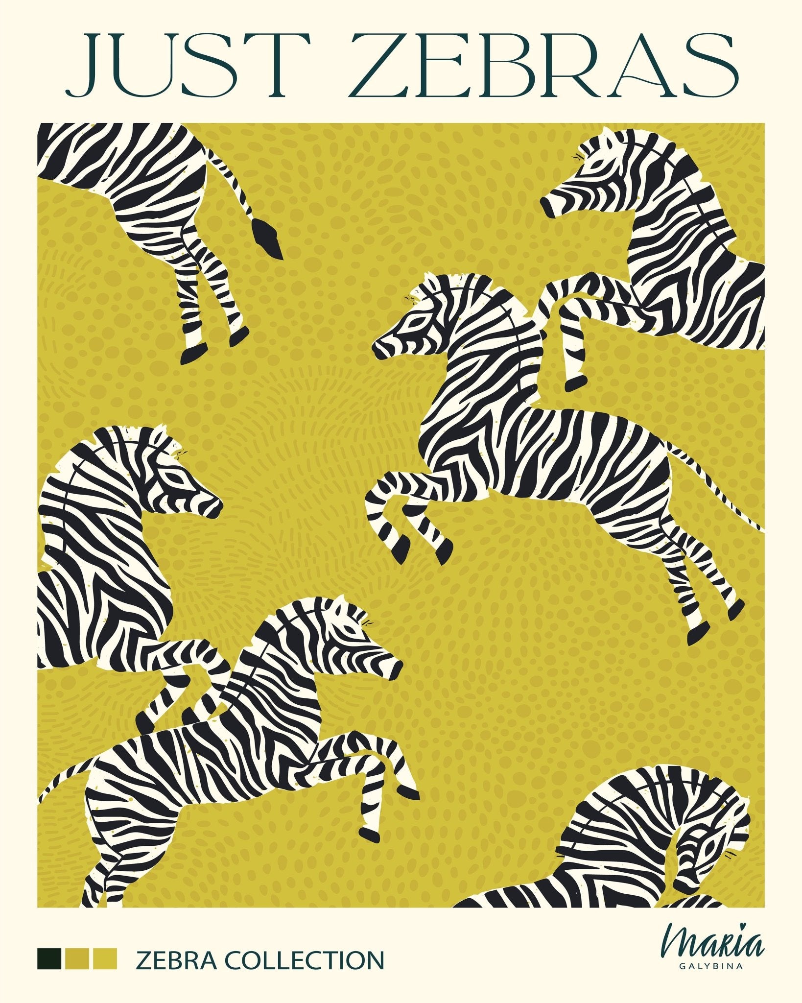Yellow Zebra Parade