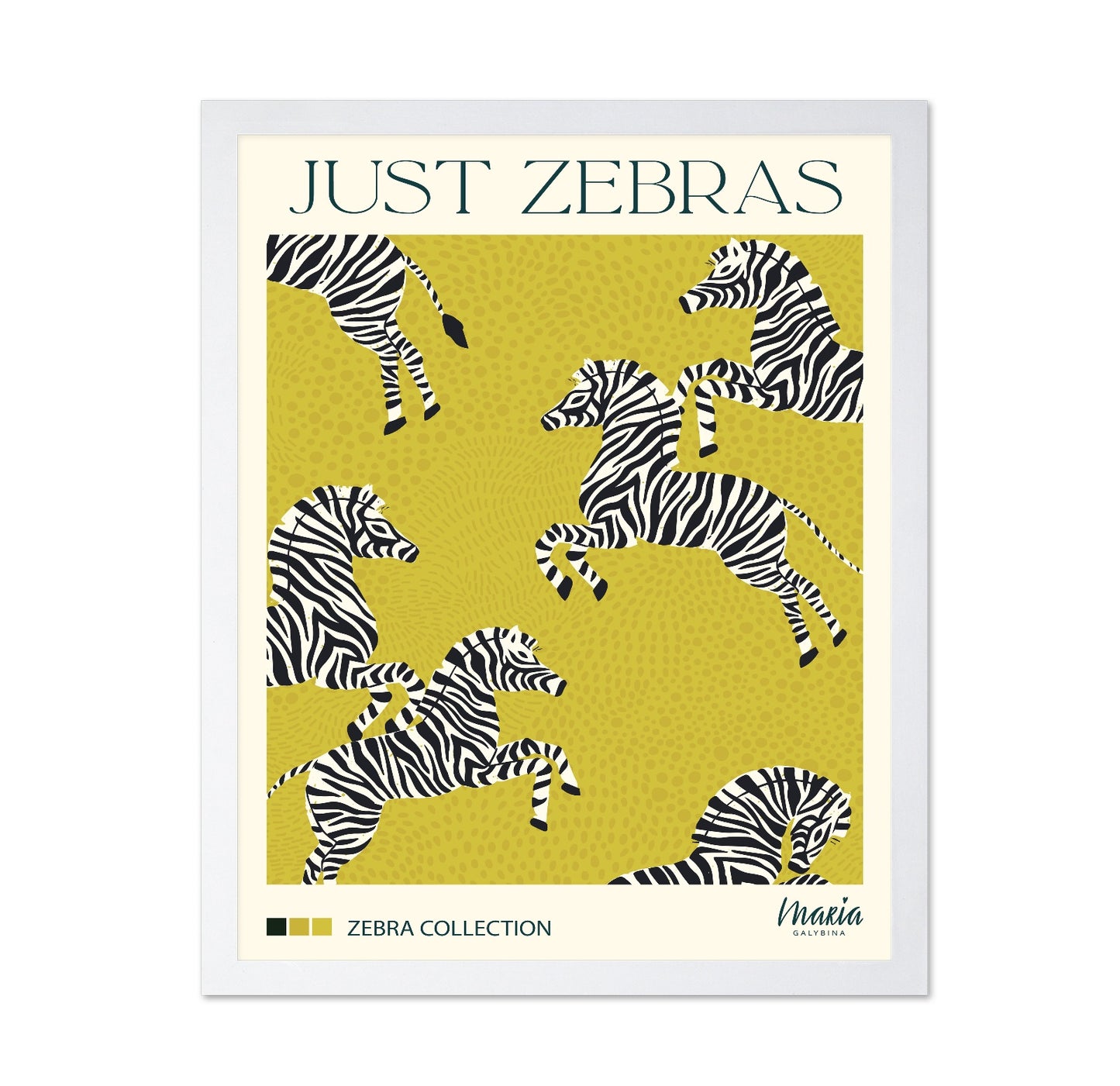 Yellow Zebra Parade
