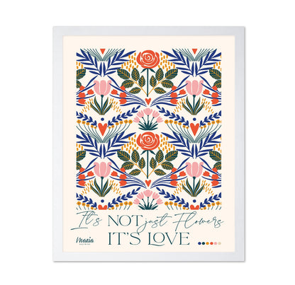 Floral Love Pattern
