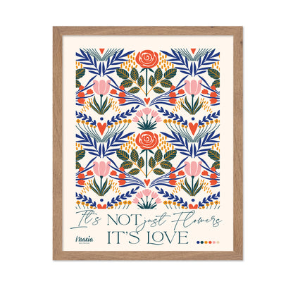 Floral Love Pattern
