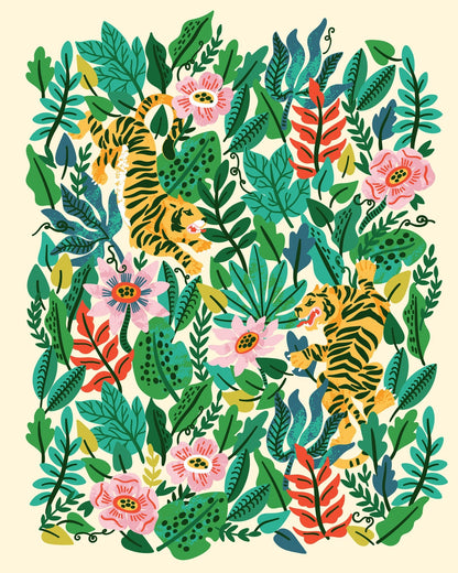 Jungle Tiger Pattern