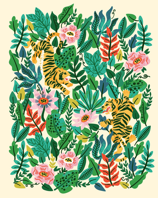 Jungle Tiger Pattern