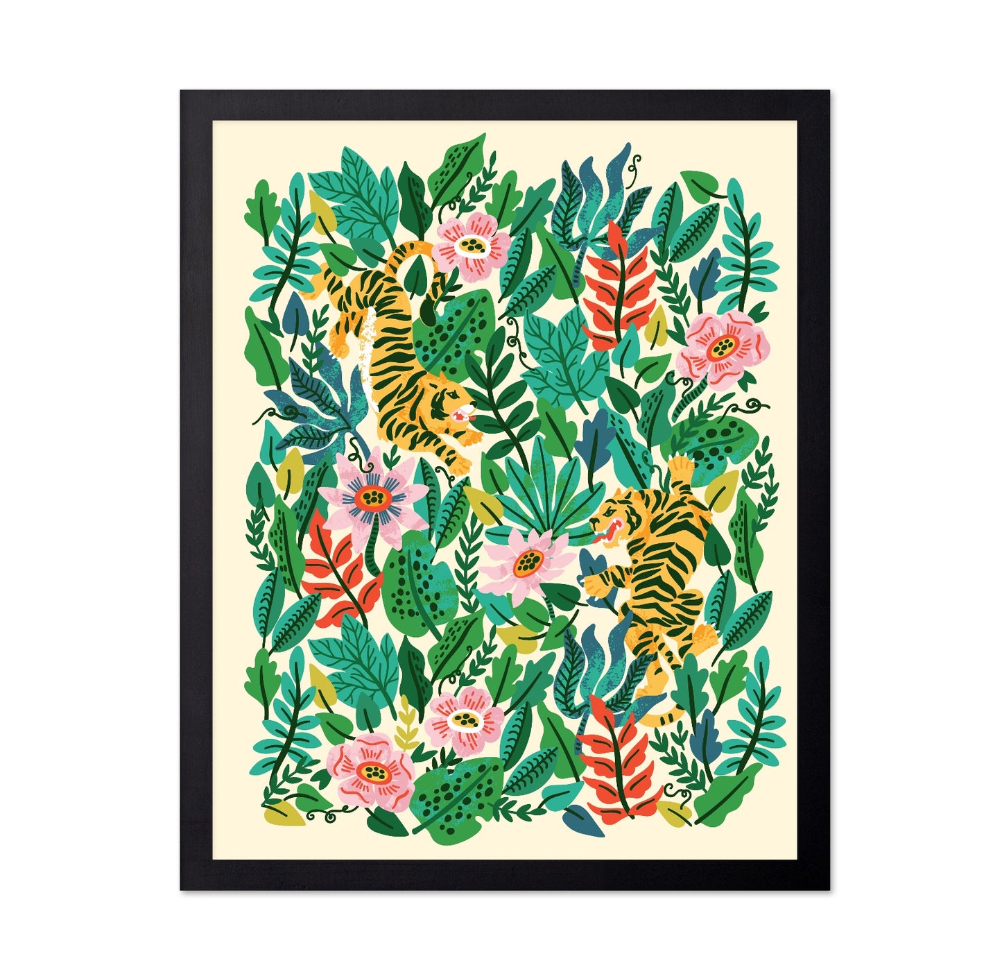 Jungle Tiger Pattern