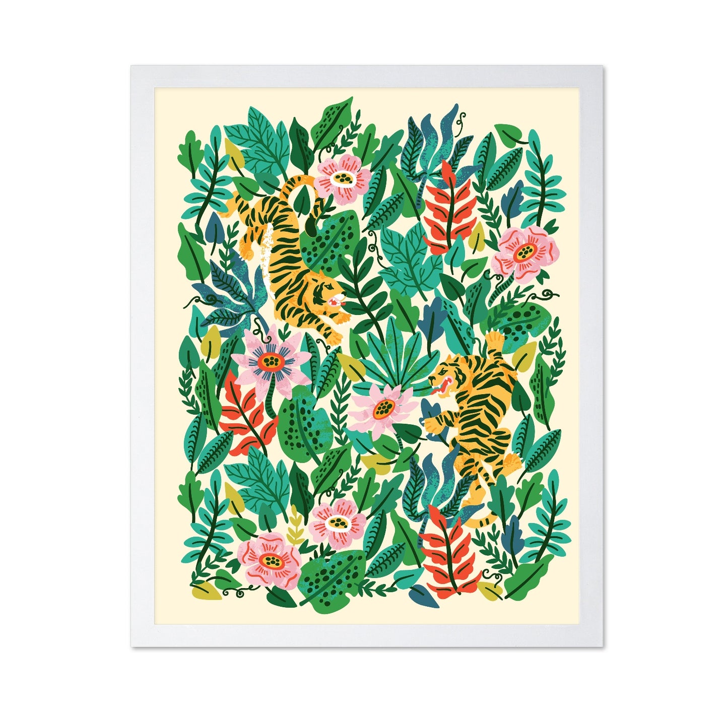 Jungle Tiger Pattern