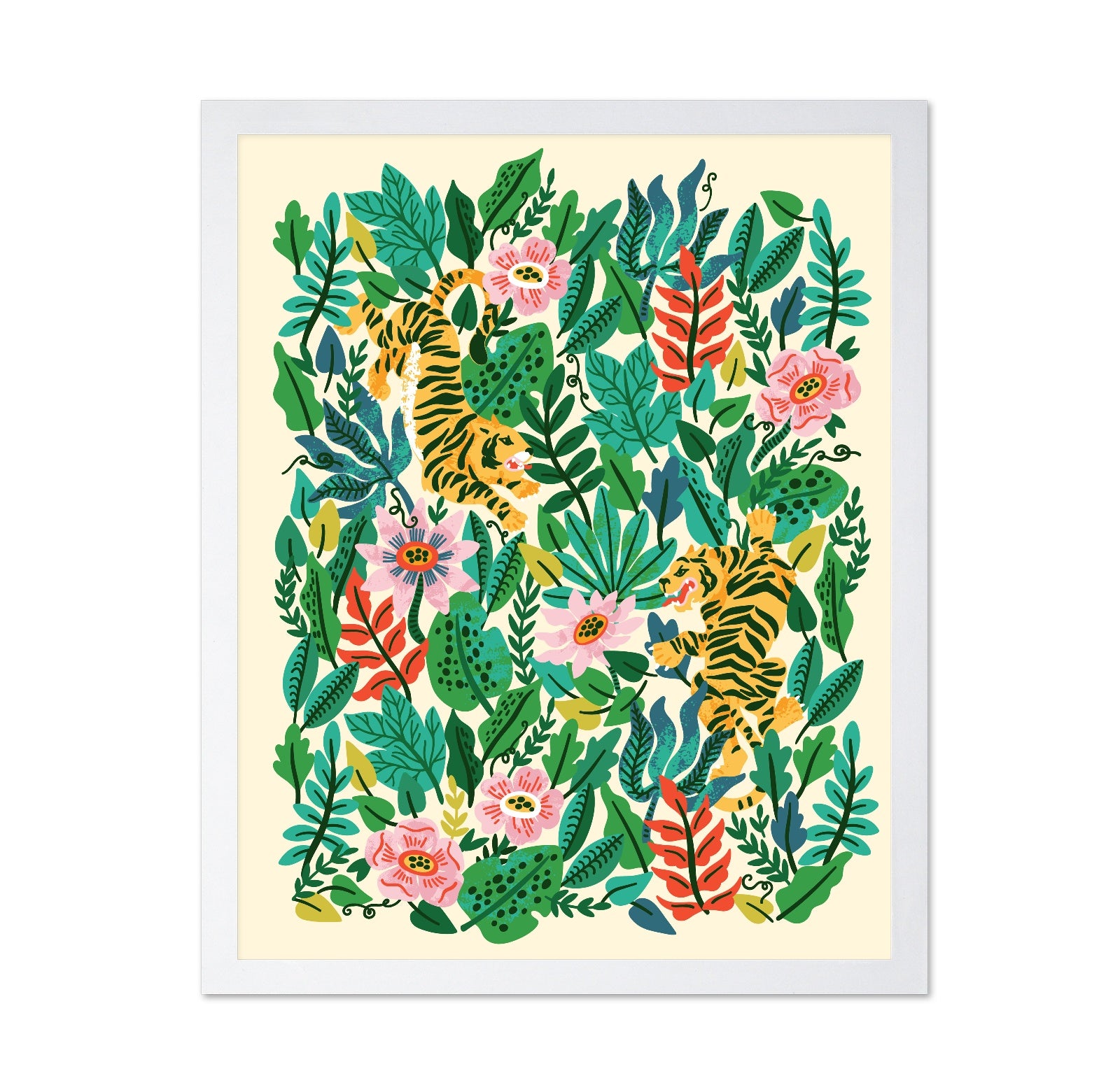 Jungle Tiger Pattern