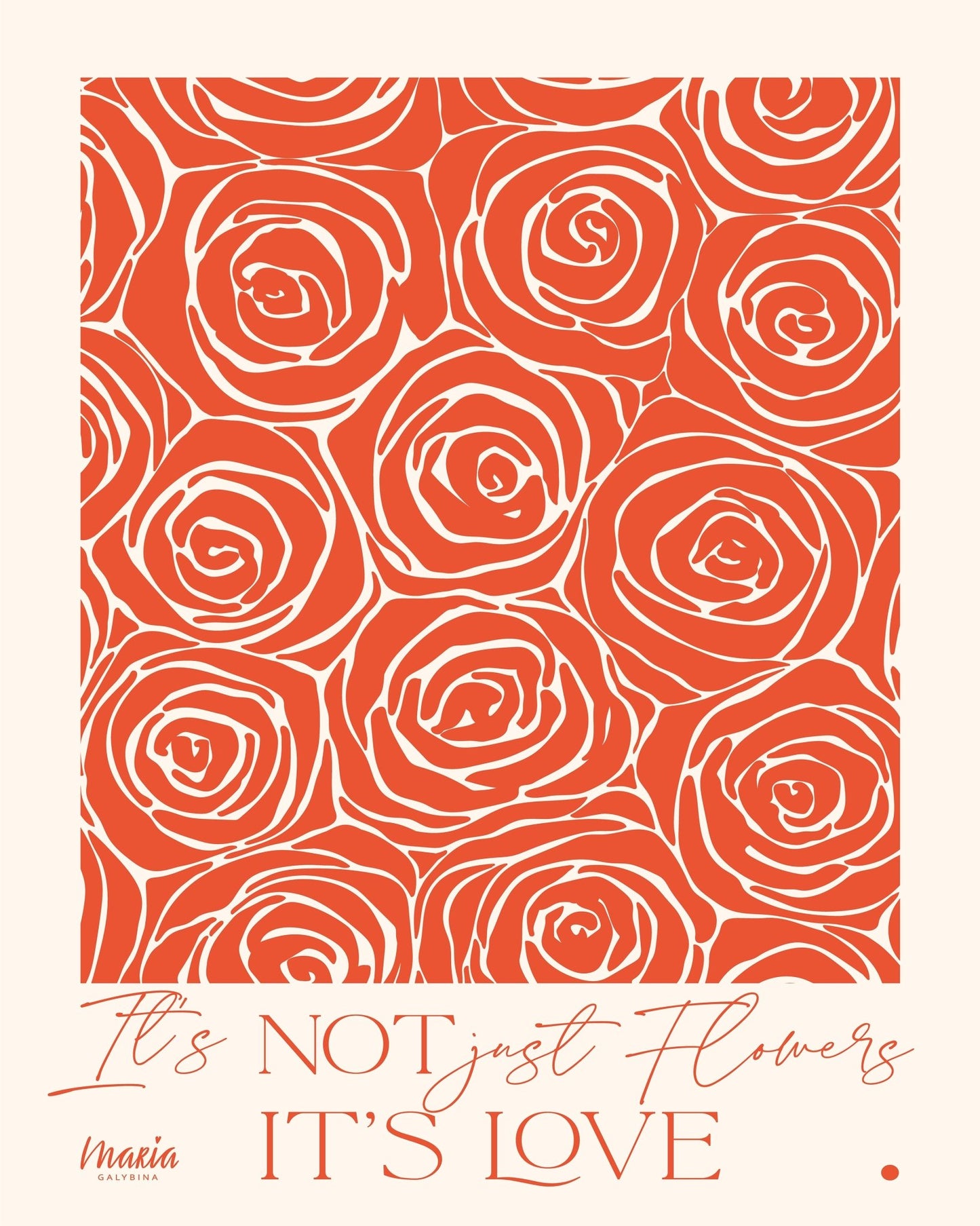 Rose Love Pattern