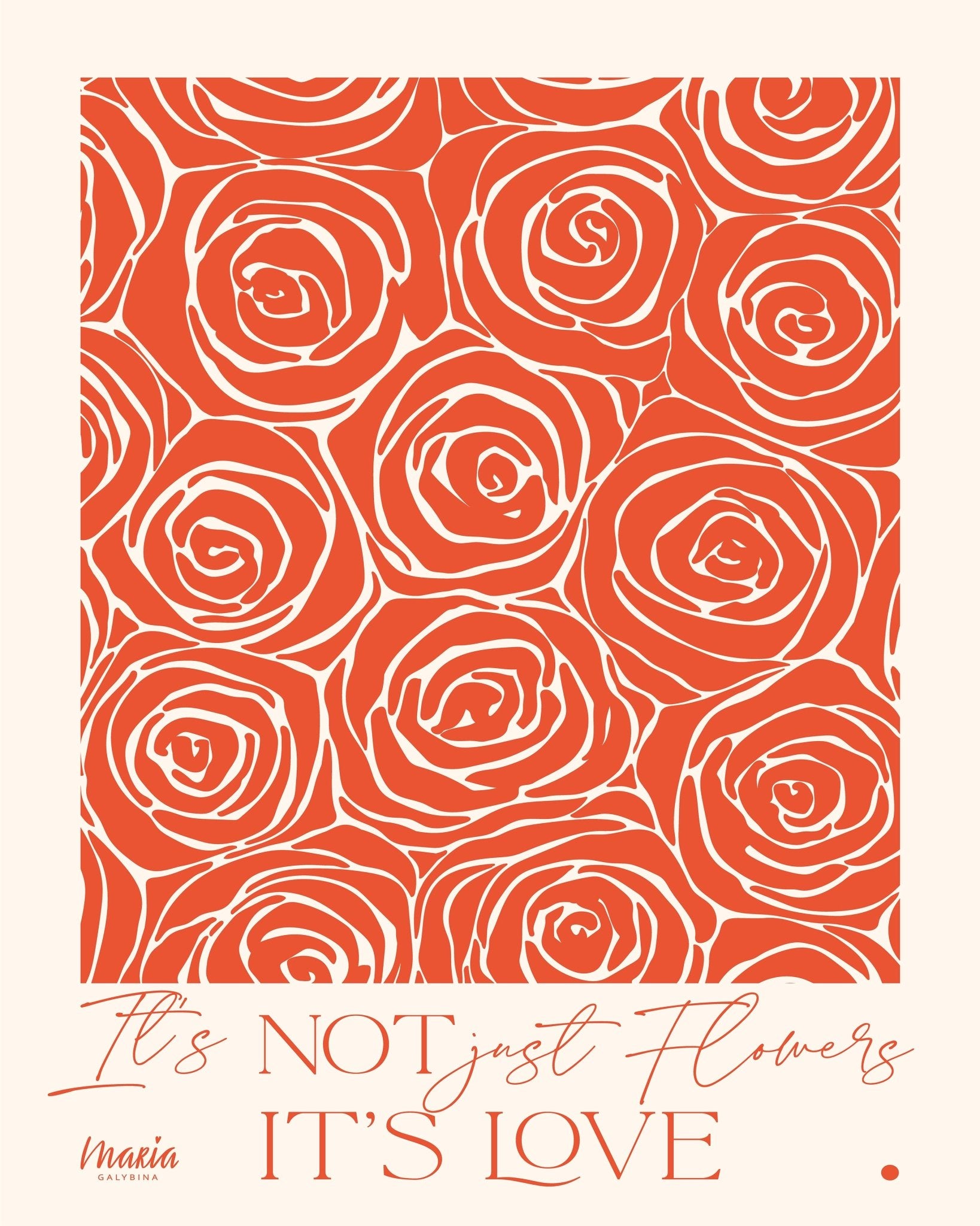 Rose Love Pattern