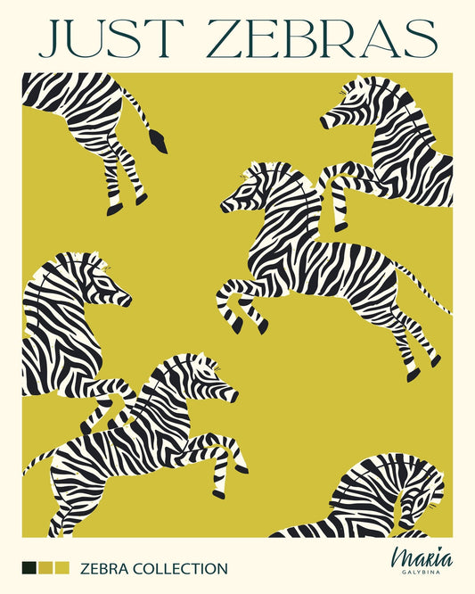Running Zebra Pattern