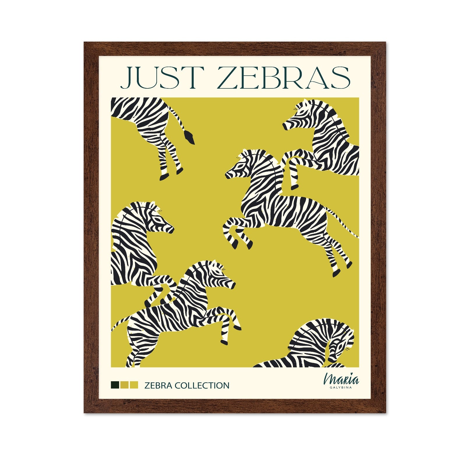 Running Zebra Pattern