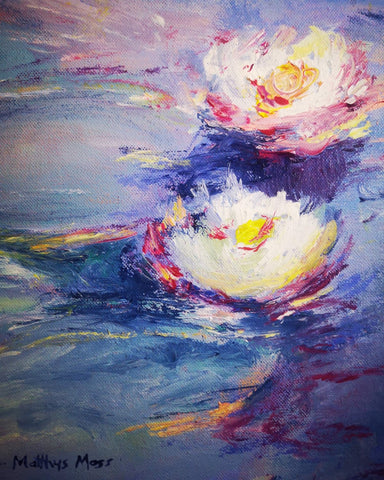 Radiant Water Lilies