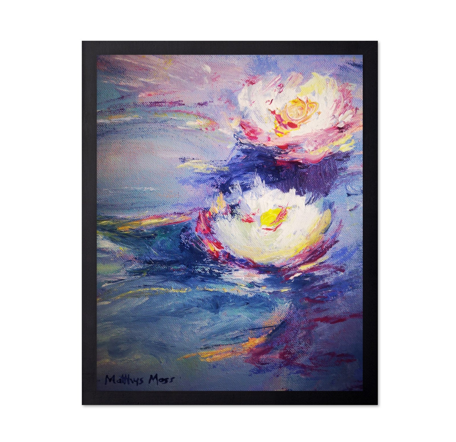 Radiant Water Lilies