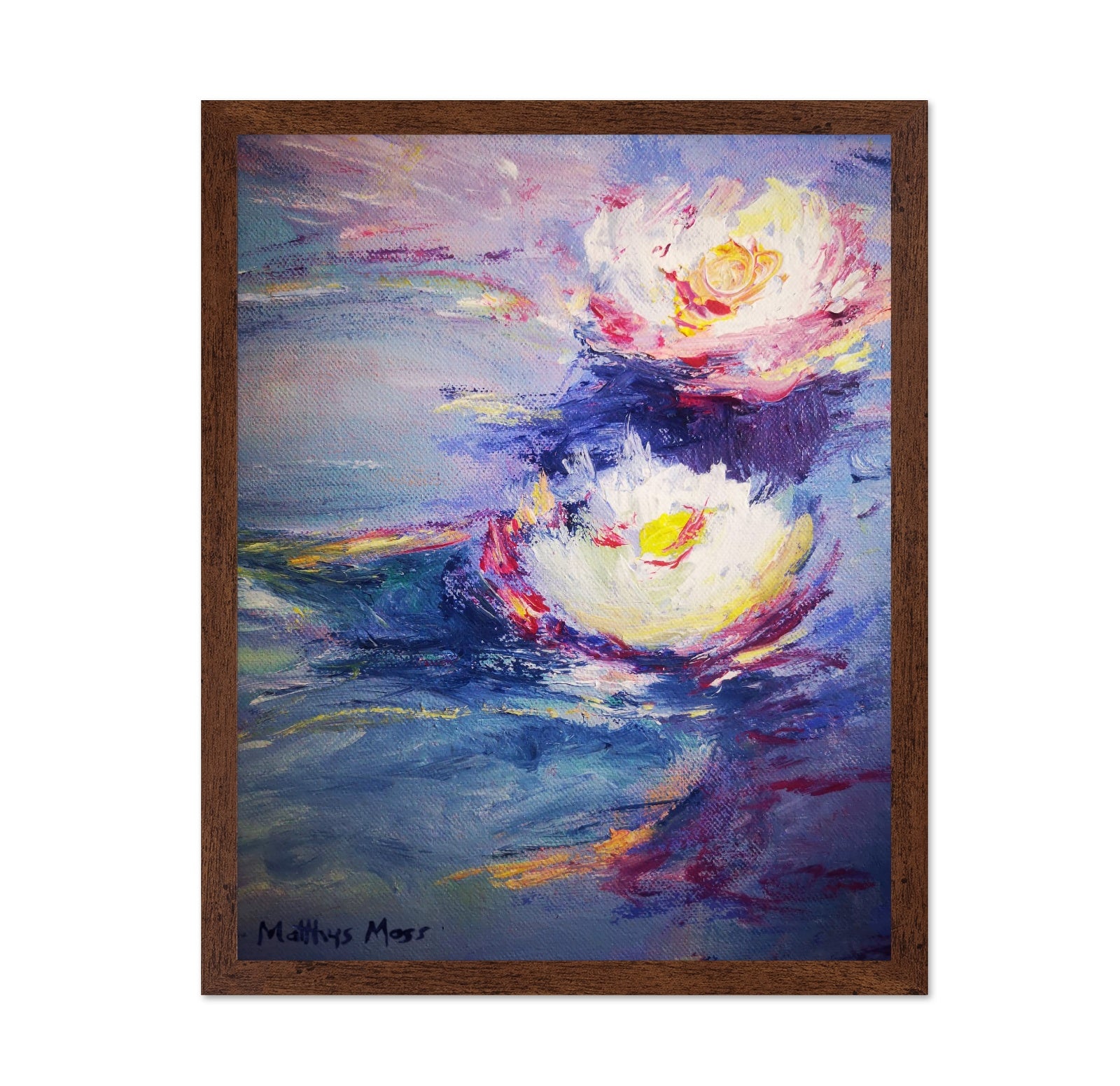 Radiant Water Lilies