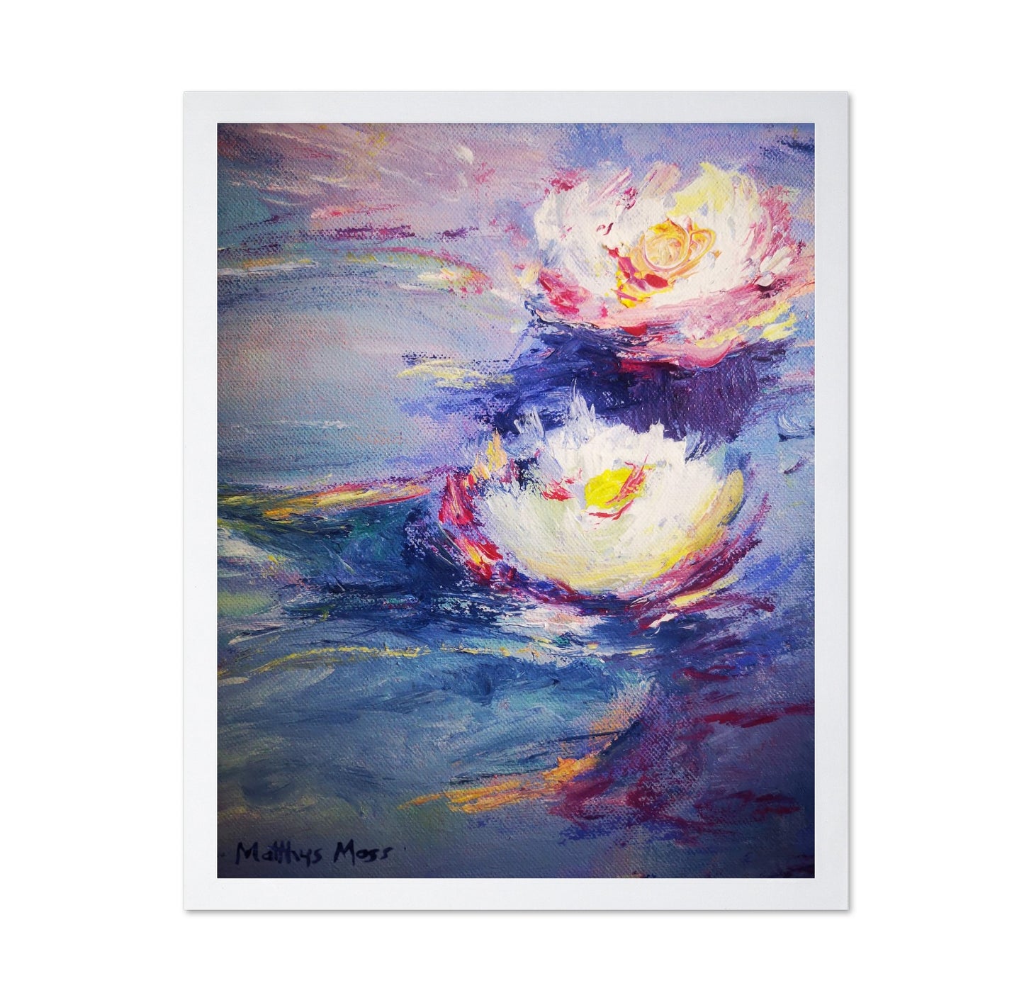 Radiant Water Lilies