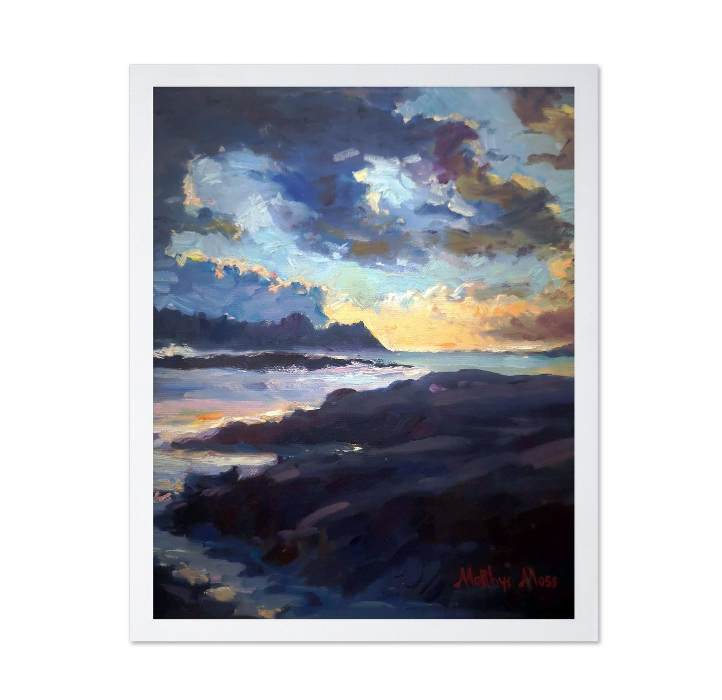 Coastal Sunset Tide