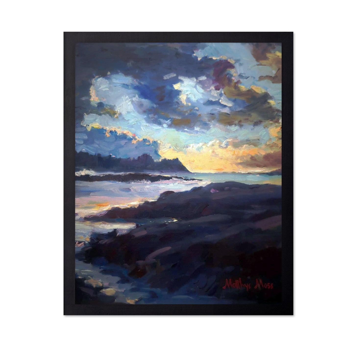 Coastal Sunset Tide